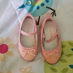Toddler girl size 5 shoes.